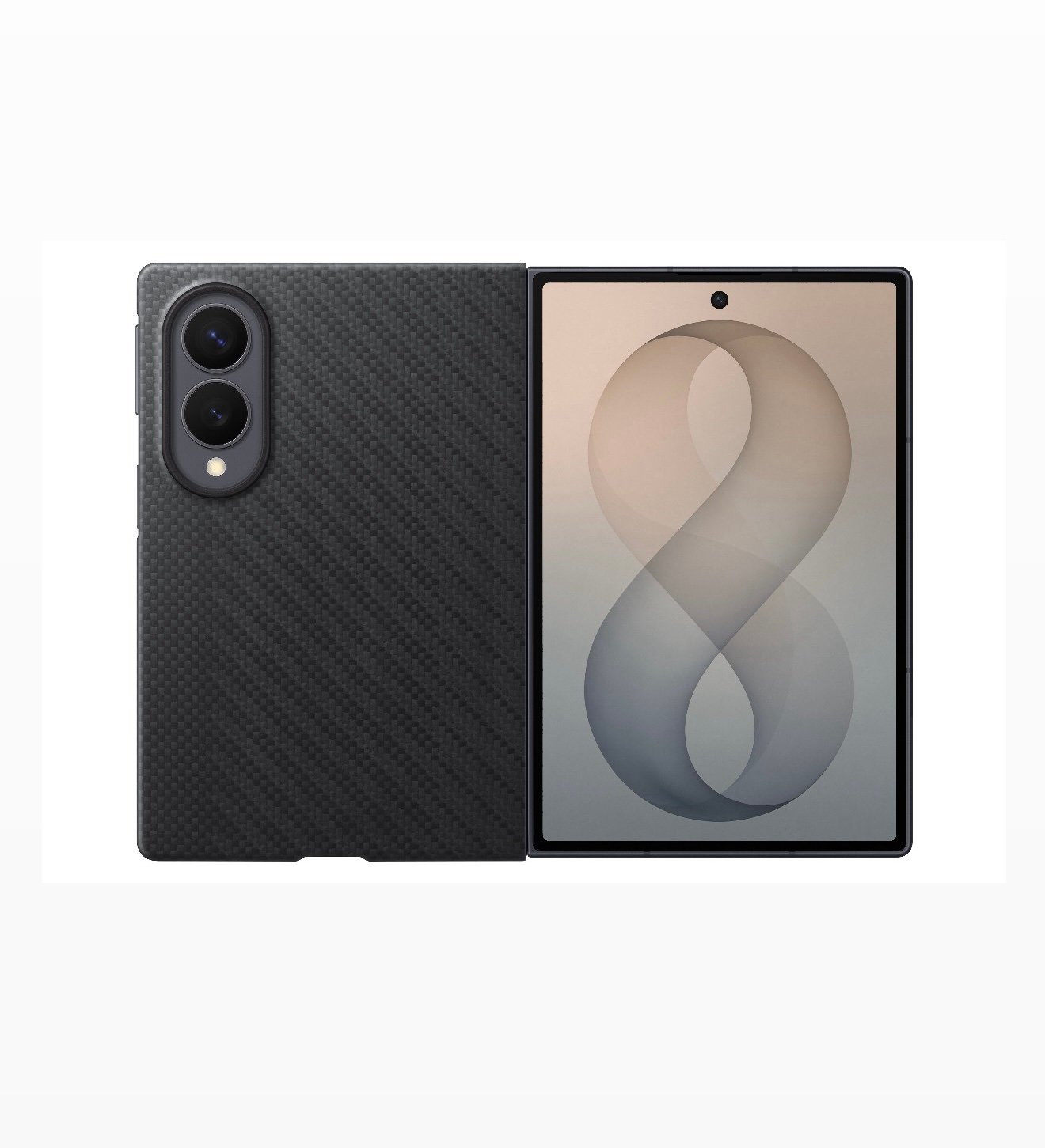 19bdaeb3-dabc-465d-bf2a-463a266f7cb6 COVER PER TELEFON SAMSUNG Z FOLD 8 EF-KF971SBEGVV BLACK - Image 1