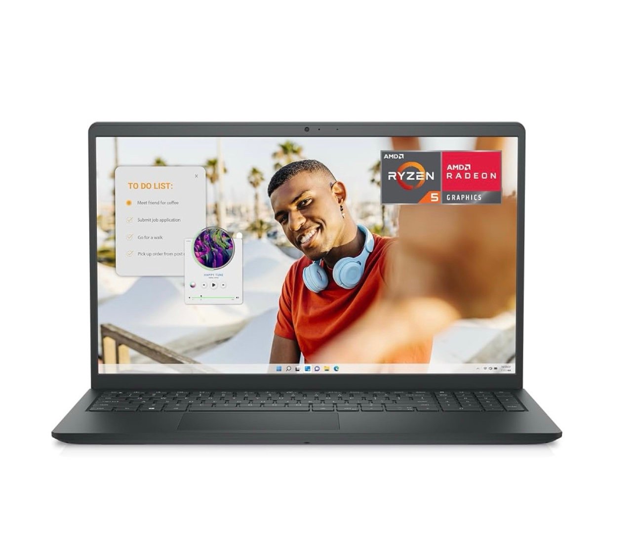 c533bde7-4635-40d4-b649-90d32009ddbc LAPTOP 15.6" DELL INSPIRON 15 3535 AMD RYZEN 5 7520U 8GB DDR5 512GB SSD M.2 FHD 250 nits 120Hz CARBON BLACK - Image 1