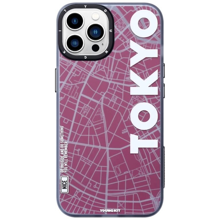 COVER PER IPHONE 13 PRO YOUNGKIT WORLD TRIP SERIES TOKYO CL013 RED