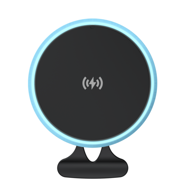 MBUSHES PER TELEFON WIRELESS 15W DHE MBAJTES MAGNETIK PER VETURE HAVIT W3032 BLACK