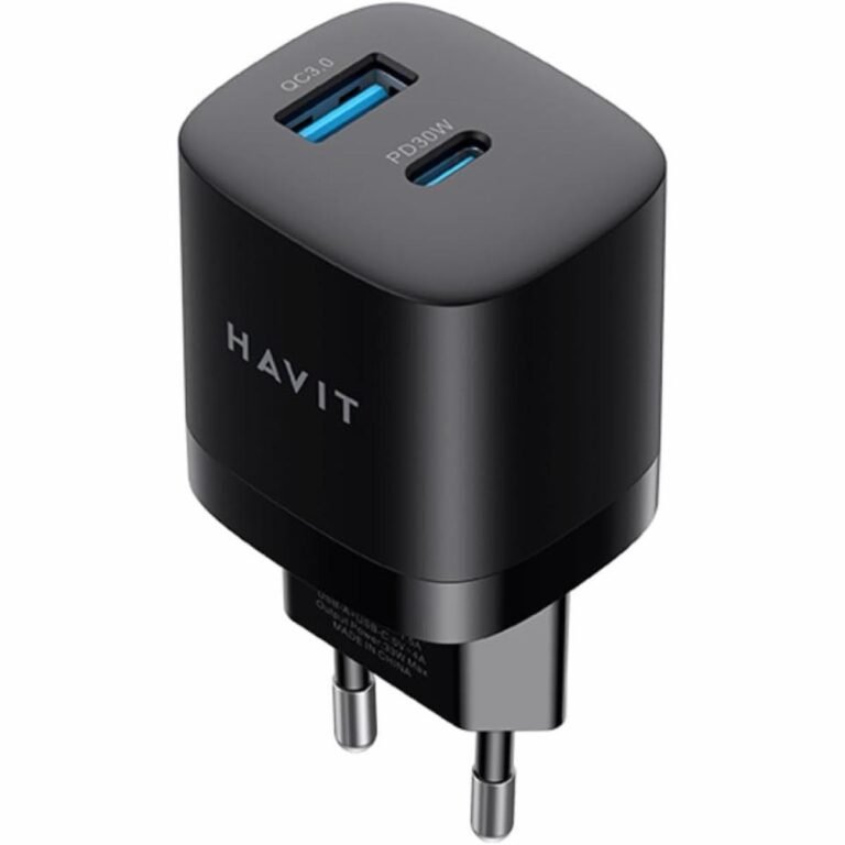 MBUSHES PER TELEFON USB-C 30W HAVIT PD30W C2L 1m BLACK thumbnail 2
