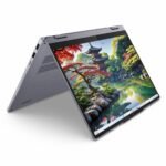 LAPTOP 16" LENOVO IDEAPAD 5 2in1 16IAL10 INTEL CORE ULTRA 5 225H 16GB DDR5 512GB SSD M.2 IPS 300 nits MULTI TOUCH Wi-Fi7 BT5.4 LUNA GRAY - Image 5