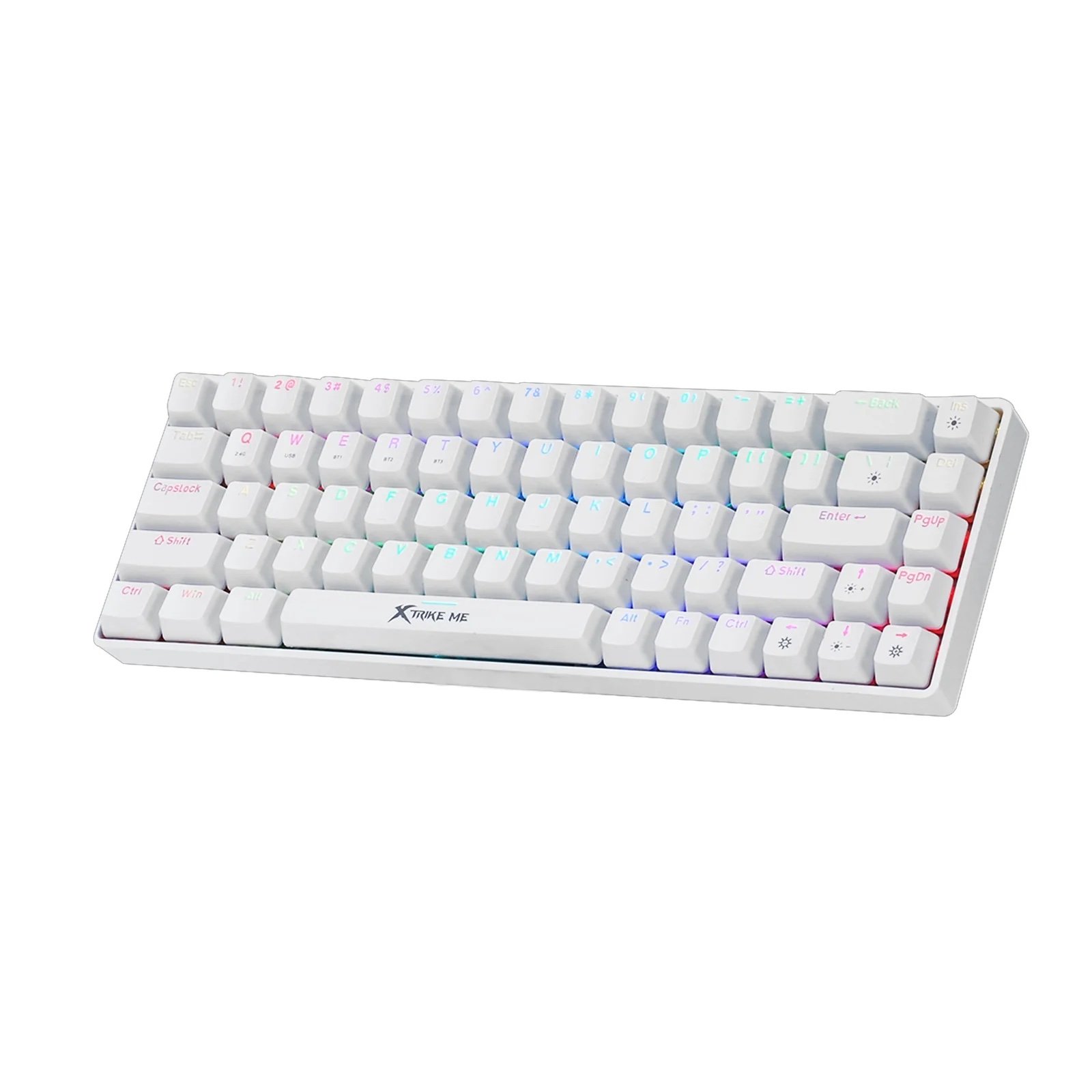 TASTIERE GAMING WIRELESS XTRIKE ME GK-995 WHITE 2