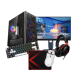 ELITE BUNDLE 4 PC GAMING AMD RYZEN 5 7500X3D GEFORCE RTX 5060 TI 8GB 16GB DDR5 500GB SSD M2 B840M 750W DEEPCOOL MATREXX 40 BLACK