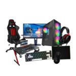 ELITE BUNDLE 5 PC BLD AMD RYZEN 7 7800X3D RTX 5060 8GB 16GB DDR5 1TB M2  700W RAMPAGE PLAID V1 MESH