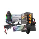 ELITE BUNDLE 6 PC GAMING BLD AMD RYZEN 7 7800X3D GEFORCE RTX 5070 12GB 32GB DDR5 2TB SSD M2 DARKFLASH CASE X280 850W
