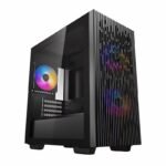 PC GAMING AMD RYZEN 5 7500X3D GEFORCE RTX 5060 TI 8GB 16GB DDR5 500GB SSD M2 B840M 750W DEEPCOOL MATREXX 40 BLACK