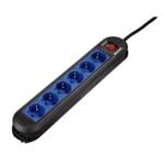 SHTEG VAZHDUES ELKTRIK 6 PORT HAMA 2230040 1.5m BLACK - Image 2