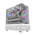 PC BLD GAMING AMD RYZEN 7 5950X GEFROCE RTX 5070 12GB 32GB DDR4 1TB SSD M2 B550M DARKFLASH DS950 WHITE