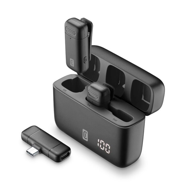 MIKROFON WIRELESS CELLULARLINE TALK PRO BLACK