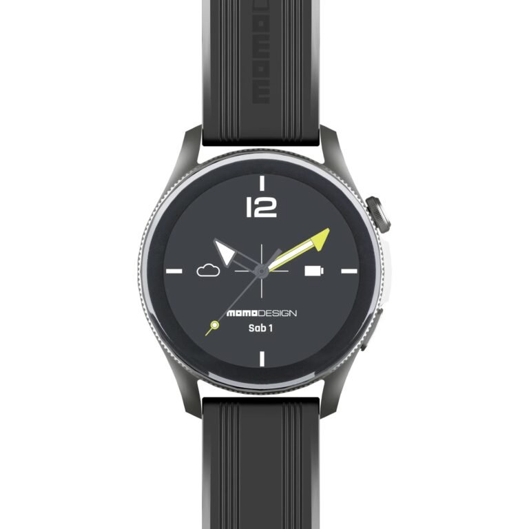 SMART WATCH CELLULARLINE MOMO ROUND BT BLACK thumbnail 2