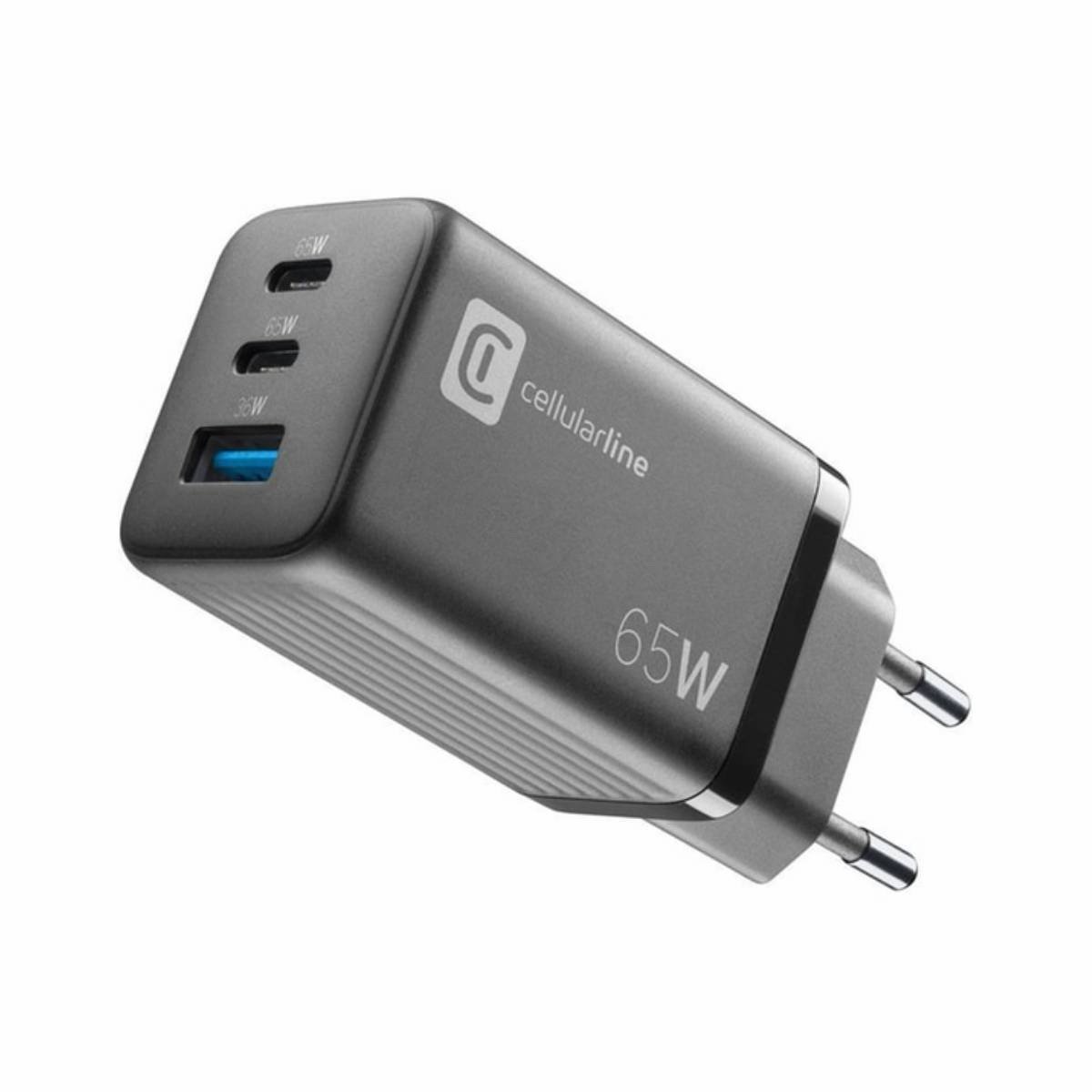 img_9089-2 MBUSHES PER TELEFON USB-C 65W CELLULARLINE GaN ACHGANENTRY2PD65WK BLACK - Image 1