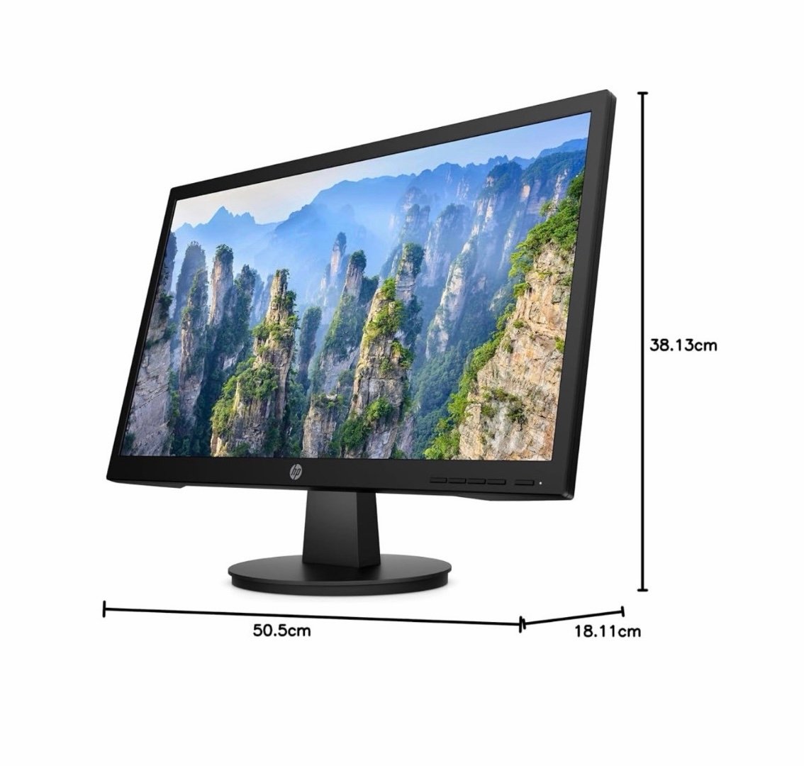 MONITOR 21.5″ FHD HP V22 BLACK 2